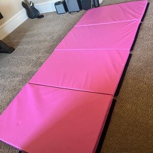 Pink Gymnastics Folding Mat